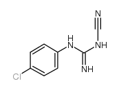 1-(4-Chlorophenyl)-3-cyanoguanidine structure