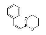 2-(2-phenylethenyl)-1,3,2-dioxaborinane Structure