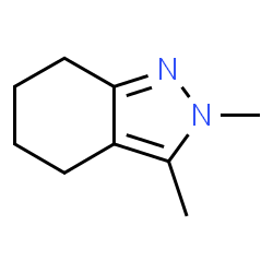 2H-Indazole,4,5,6,7-tetrahydro-2,3-dimethyl- structure