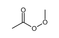 methyl ethaneperoxoate Structure