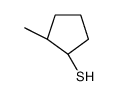 (1R,2R)-2-methylcyclopentane-1-thiol结构式