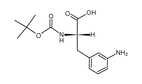 (S)-3-(3-aminophenyl)-2-(tert-butoxycarbonylamino)propanoic picture