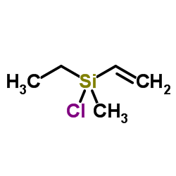 chloroethenylethylmethyl-silane结构式