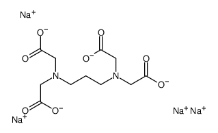 (1,3-Propanediyl)bis(nitrilo)tetraacetic acid tetrasodium salt结构式