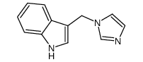 3-(imidazol-1-ylmethyl)-1H-indole Structure