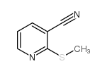 2-(甲基硫代)烟腈结构式