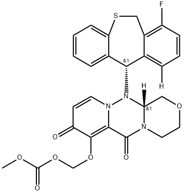 巴洛沙韦酯杂质19结构式