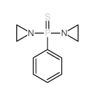 Aziridine,1,1'-(phenylphosphinothioylidene)bis- (9CI) structure