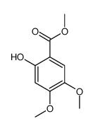 METHYL 6-HYDROXYVERATRATE结构式