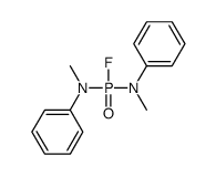 Fluorobis(methylphenylamino)phosphine oxide structure