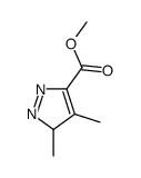 3H-Pyrazole-5-carboxylicacid,3,4-dimethyl-,methylester(9CI) Structure