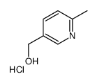 (6-methylpyridin-3-yl)methanol,hydrochloride Structure