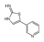 5-(PYRIDIN-3-YL)THIAZOL-2-AMINE Structure