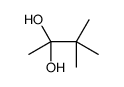 3,3-dimethylbutane-2,2-diol Structure