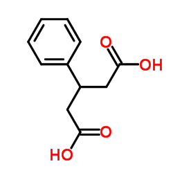 3-苯基戊二酸结构式