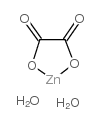 Zinc oxalate dihydrate Structure