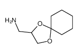 1,4-二噁螺[4.5]癸烷-2-甲胺结构式