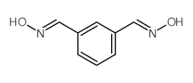 N-[[3-[(Z)-hydroxyiminomethyl]phenyl]methylidene]hydroxylamine Structure