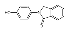 2-(4-hydroxyphenyl)-3H-isoindol-1-one Structure