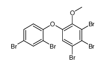 2'-methoxy-2,3',4,4',5'-pentabromodiphenyl ether结构式