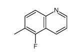 (9CI)-5-氟-6-甲基喹啉结构式