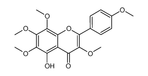 calycopterin 4'-O-methyl ether结构式