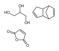 Maleic anhydride, dicyclopentadiene, glycerol polymer Structure