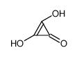 1,2-Dihydroxycyclopropene-3-one Structure