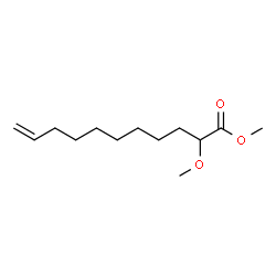 2-Methoxy-10-undecenoic acid methyl ester Structure