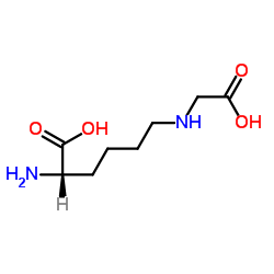 Nepsilon-Carboxymethyl-L-Lysine structure