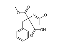 2-acetamido-2-benzyl-3-ethoxy-3-oxopropanoate Structure