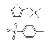 furfuryl-trimethyl-ammonium, toluene-4-sulfonate结构式