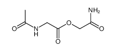 Carboxamido-N-acetylglycinat Structure