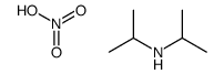 nitric acid,N-propan-2-ylpropan-2-amine结构式