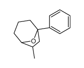 7-methyl-5-phenyl-8-oxabicyclo[3.2.1]octane结构式