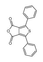 4,6-Diphenylthieno(3,4-c)furan-1,3-dion结构式