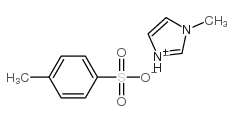 1-methylimidazolium p-toluenesulfonate Structure