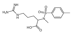 Nα-methyl-Nα-(toluene-4-sulfonyl)-arginine结构式