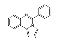 5-phenyl-[1,2,4]triazolo[4,3-c]quinazoline Structure