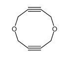 1,6-dioxacyclodeca-3,8-diyne Structure