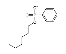 hexoxy(phenyl)phosphinate Structure