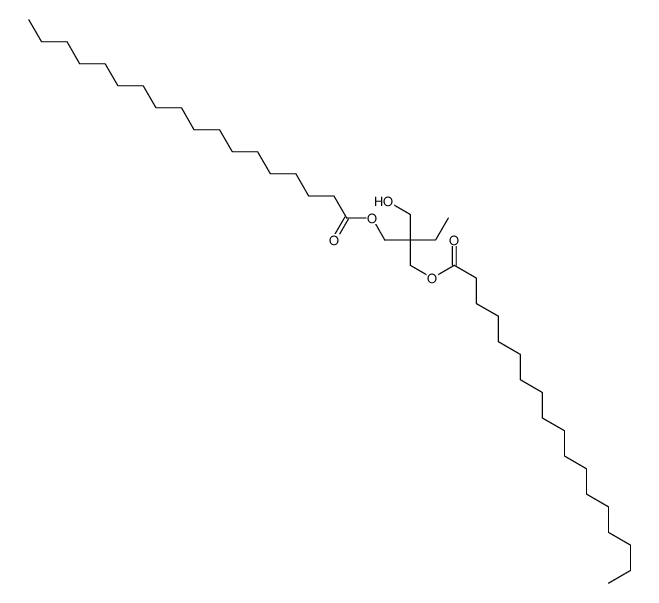 2-ethyl-2-(hydroxymethyl)propane-1,3-diyl distearate Structure