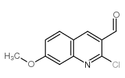 2-CHLORO-7-METHOXY-QUINOLINE-3-CARBALDEHYDE picture