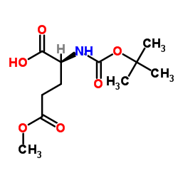 Boc-Glu-OMe Structure