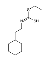 ethyl N-(2-cyclohexylethyl)carbamodithioate Structure