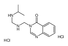 3-[[(propan-2-ylamino)methylamino]methyl]quinazolin-4-one,dihydrochloride Structure