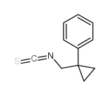 [1-(isothiocyanatomethyl)cyclopropyl]benzene Structure