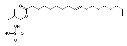 isobutyl oleate, compound with sulphuric acid Structure