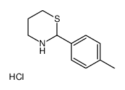 2-(p-Tolyl)tetrahydro-2H-1,3-thiazine hydrochloride结构式