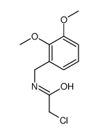 2-Chloro-N-(2,3-dimethoxybenzyl)acetamide structure